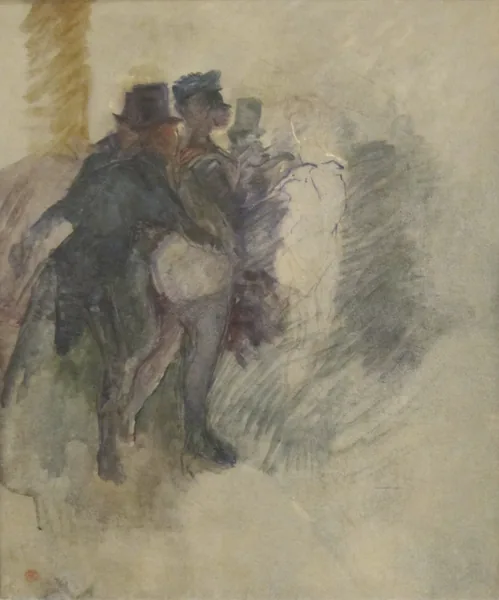 נשף מסכות באליזה, הנרי טולוז-לוטרק